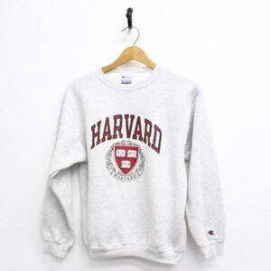Vintage Kids Harvard University Ivy League Crest Sweatshirt XL